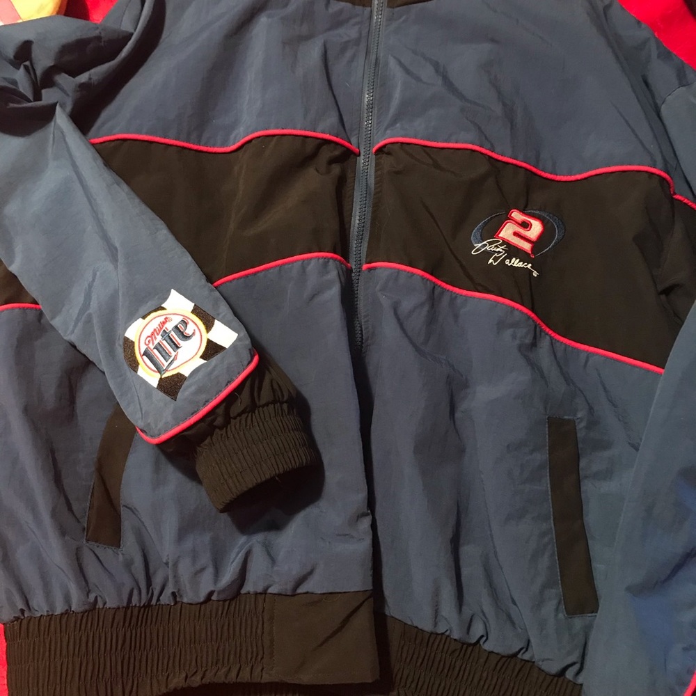 Rusty Wallace lined racing jacket by Chase!
